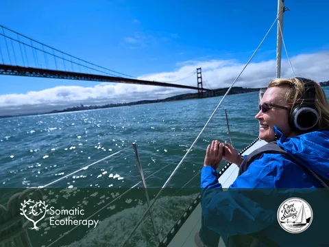 A Reflective Pause with Golden Gate Views