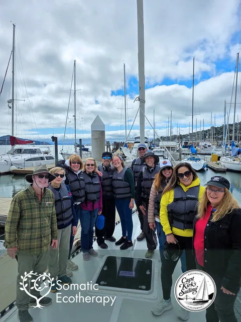 Captain Kirk Sailing Group at the Marina