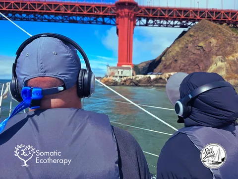 Golden Gate Passage During Forest Therapy Sail