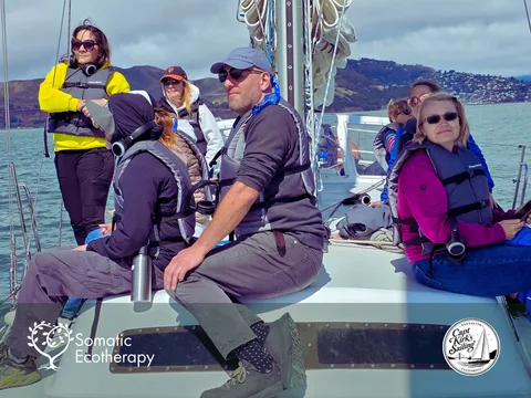 Participants Practice Blue Mind on the Bay