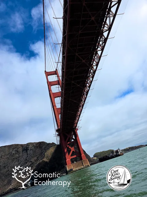 Passing Under the Golden Gate Bridge